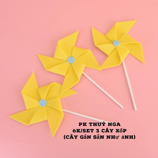 Set 3 Chong Chóng Xốp TRang Trí