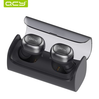 Tai nghe QCY bluetooth, QCY qs1 TWS 5.0 Bluetooth tai nghe 3D stereo tai nghe không dây với microphone kép