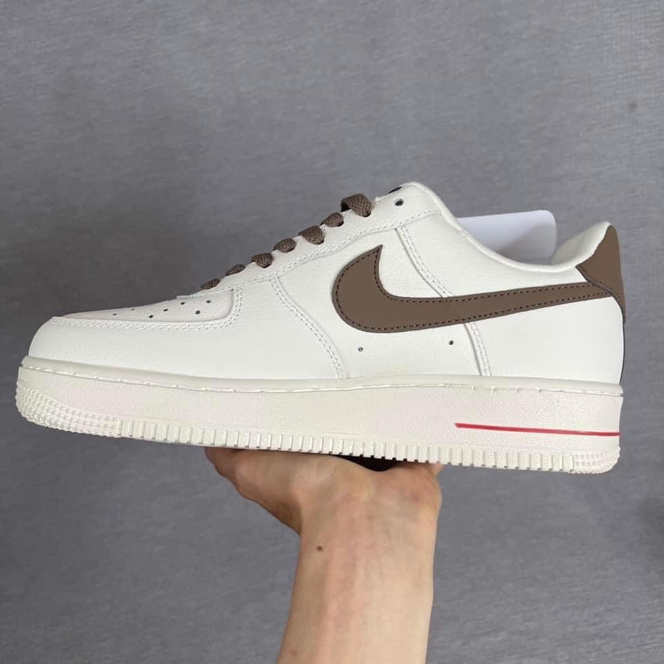 Giày Nike_Air Force 1 Nam Nữ, Giày AF1 Vệt Nâu Hàng Đẹp Full Box Đủ Size 36-43 Full Box, Bill