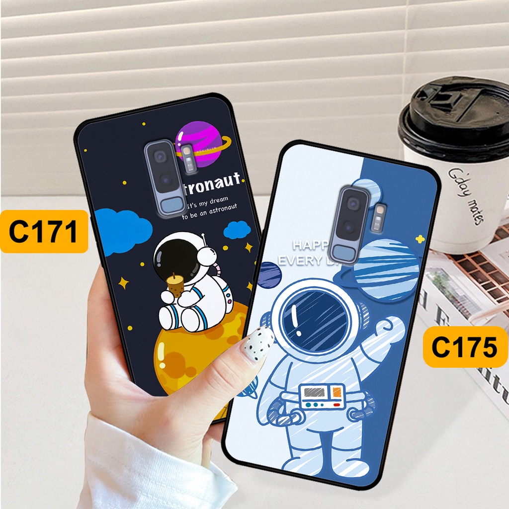 Ốp Samsung S9 - S9 Plus - S9+ in hình astronaut, phi hành gia vũ trụ hottrend, độc đáo, cá tính.