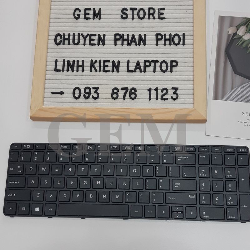 BÀN PHÍM HP Probook 650 G2 G3 655 G3 450 G3 BẢO HÀNH 12 THÁNG