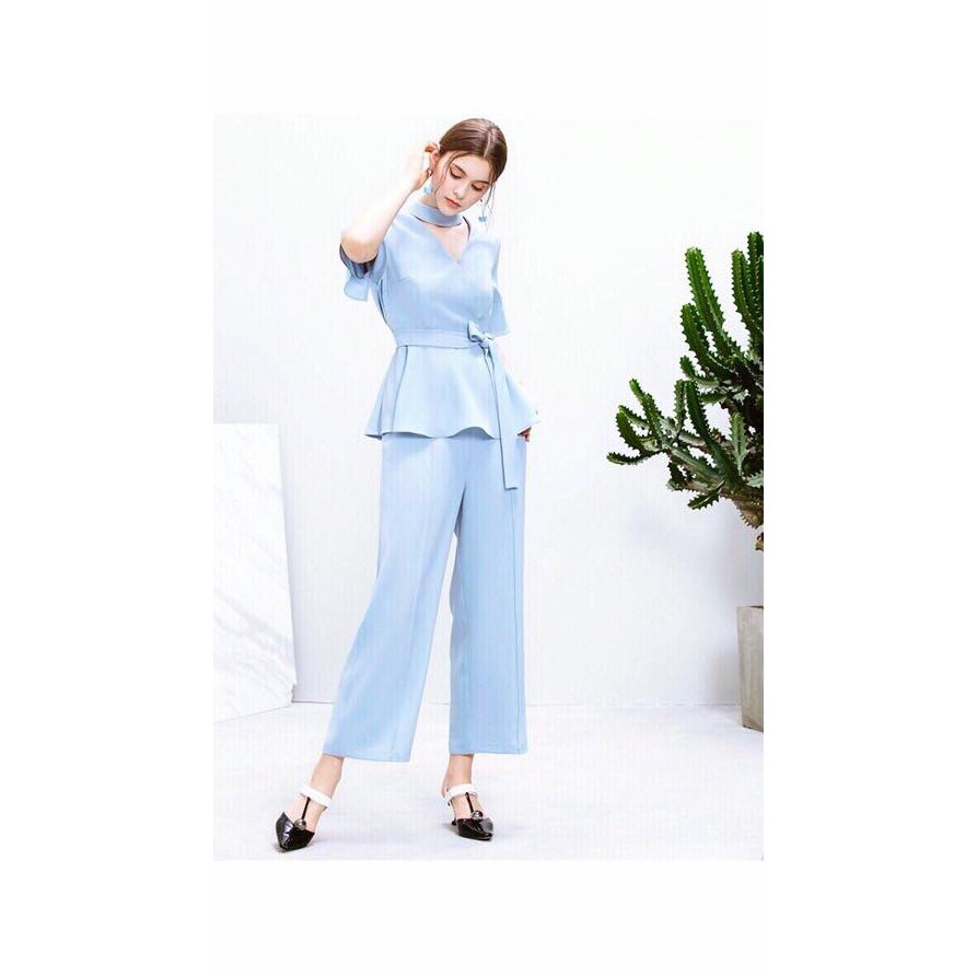 ⭐BỘ QUẦN ỐNG ĐỨNG KÈM ÁO THẮT EO ĐIỆU ĐÀ CHO CHỊ EM CÔNG SỞ⭐