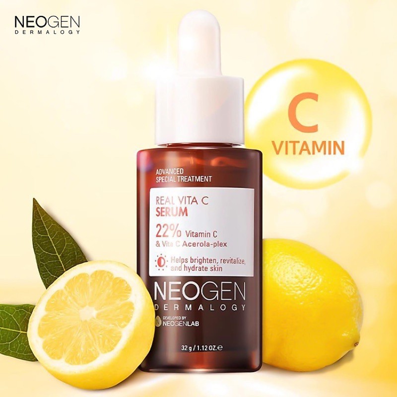 Tinh Chất Vitamin C  Neogen Dermalogy Real Vita C Serum 32g