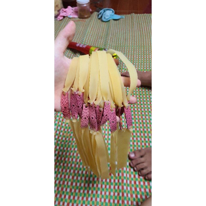 COMBO 05 DÂY BẮN NÁ CAO SU - SỈ SỐ LƯỢNG LỚN TỪ 50BỘ TRỞ LÊN - ĐỒ CÂU NGỌC HẢI