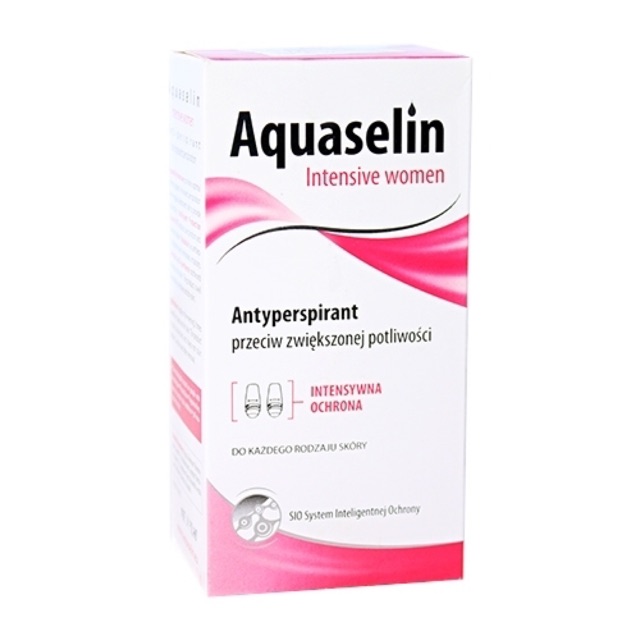 Aquaselin Intensive women - Lăn nách dành cho nữ, dùng cho vùng nách đổ mồ hôi nhiều