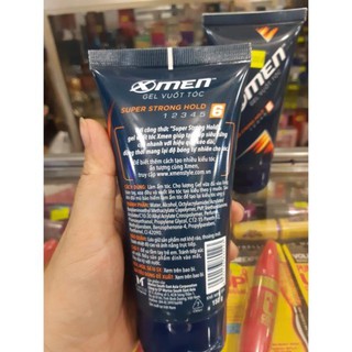 Gel vuốt tóc Xmen 150g