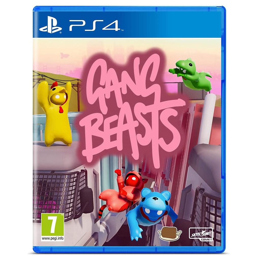 Đĩa Game Ps4/ Playstation 4 Gang Beasts