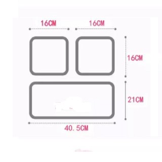 Kệ treo tường 3 màu