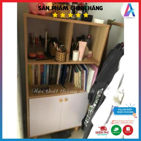 Tủ sách, tủ gỗ đa năng, phù hợp nhiều không gian trong gia đình chất gỗ MDF dễ dàng lắp ráp