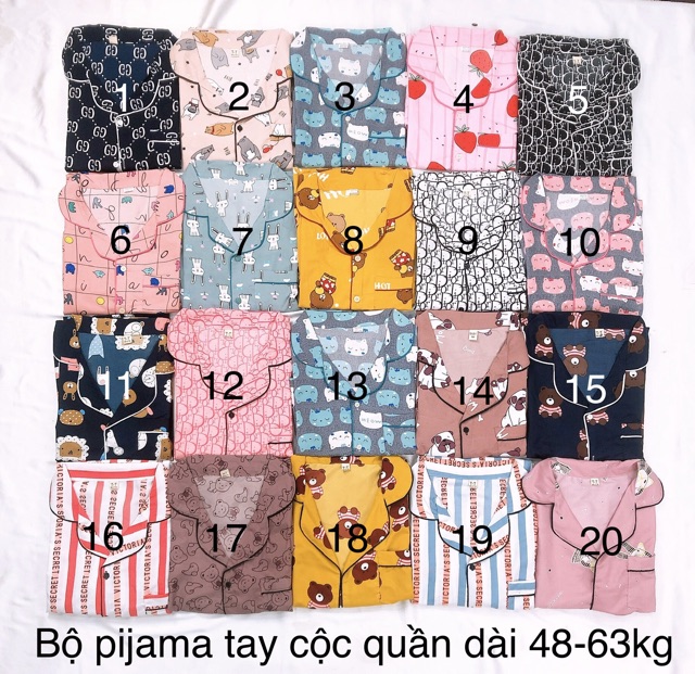 Bộ ngủ thái tay ngắn quần dài siêu hot ❤️ | BigBuy360 - bigbuy360.vn