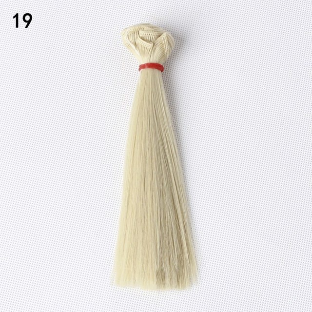 Tóc Giả Dài 15cm Xinh Xắn Cho Búp Bê