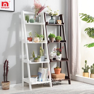 Kệ sách, kệ decor đa năng Minh Nguyệt KS002