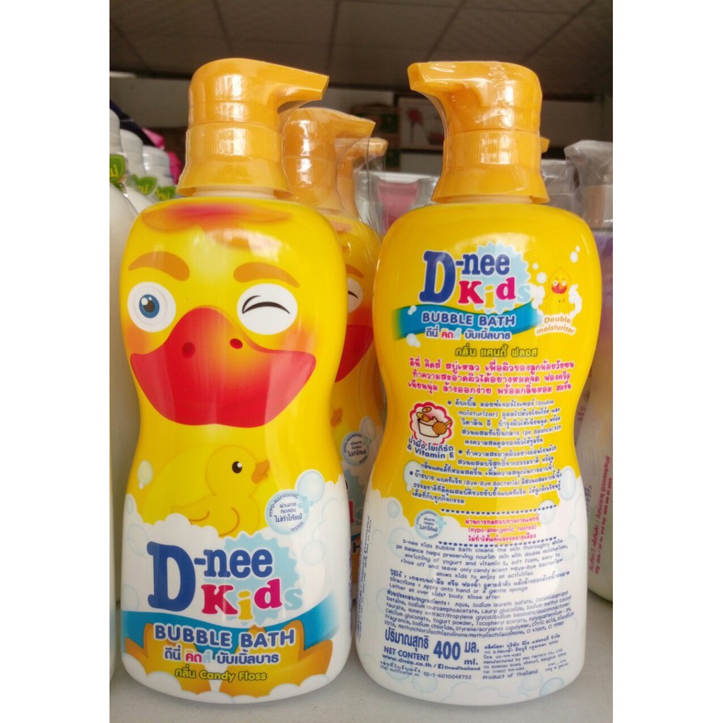 SỮA TẮM GỘI TRẺ EM DNEE KIDS 400ML CHAI TO