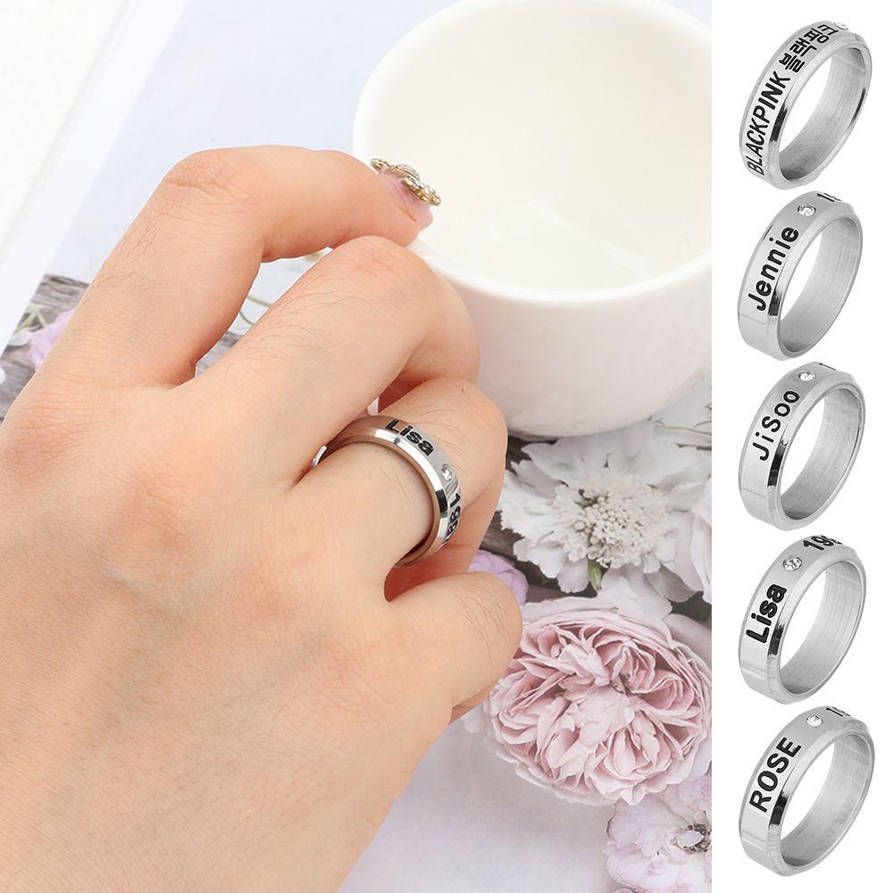 EUTUS Trang Sức Bằng Titan Hình Nhóm Nhạc BLACKPINK