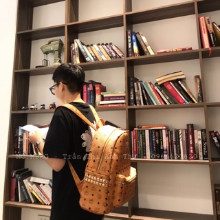 Balo màu nâu bò size 40 - hàng cao cấp