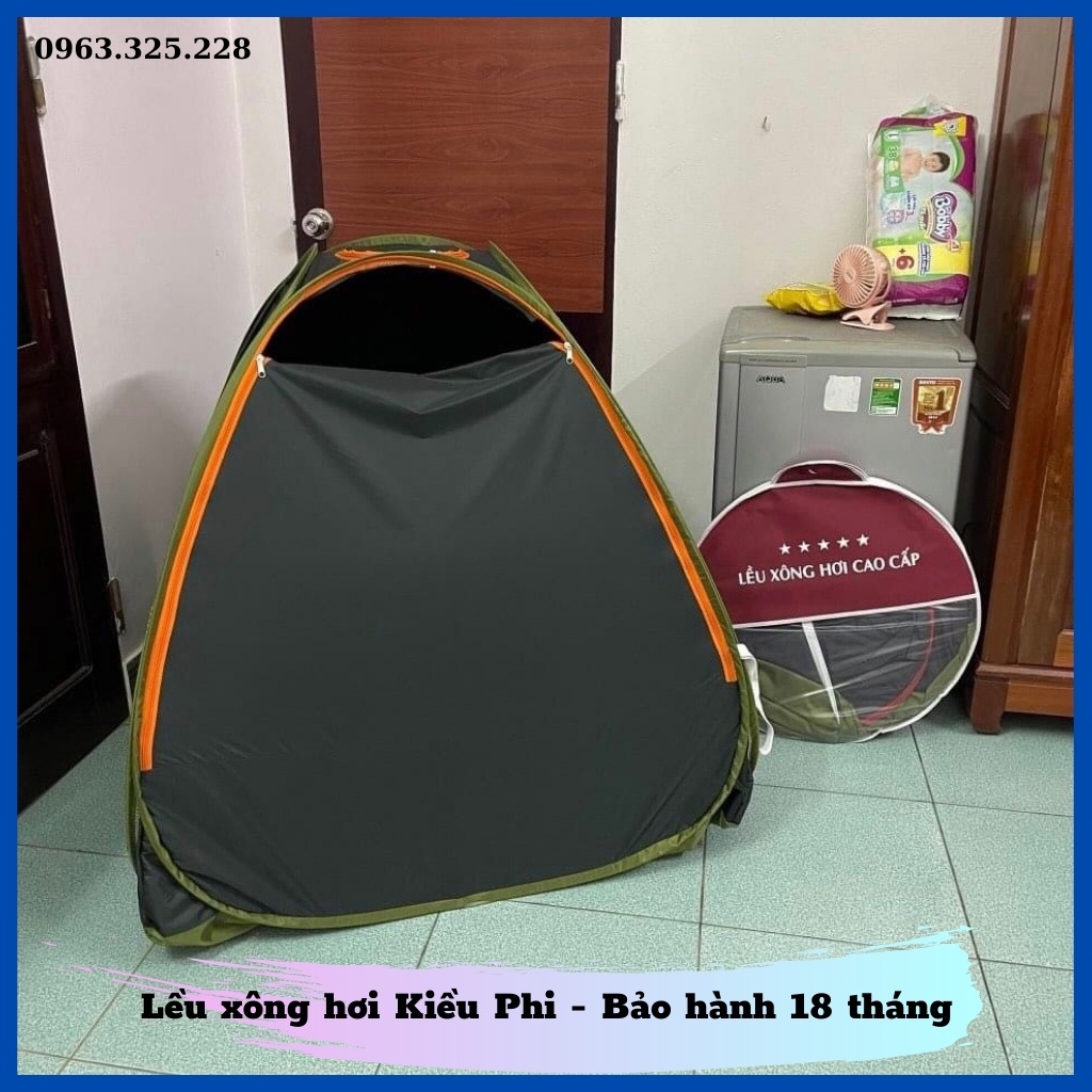 Lều xông hơi sau sinh gấp gọn - Lều Xông hơi tại nhà tự bung màu ngẫu nhiên thương hiệu Kiều Phi
