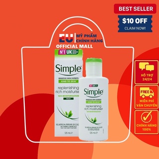 Kem Dưỡng Ẩm Da Simple Kind To Skin Hydrating Light Moisturiser