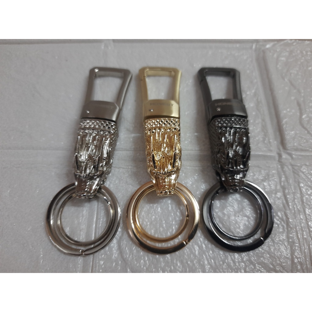 Móc Chìa Khóa Ô tô cao cấp Honest BCK-509B hình đầu rồng.