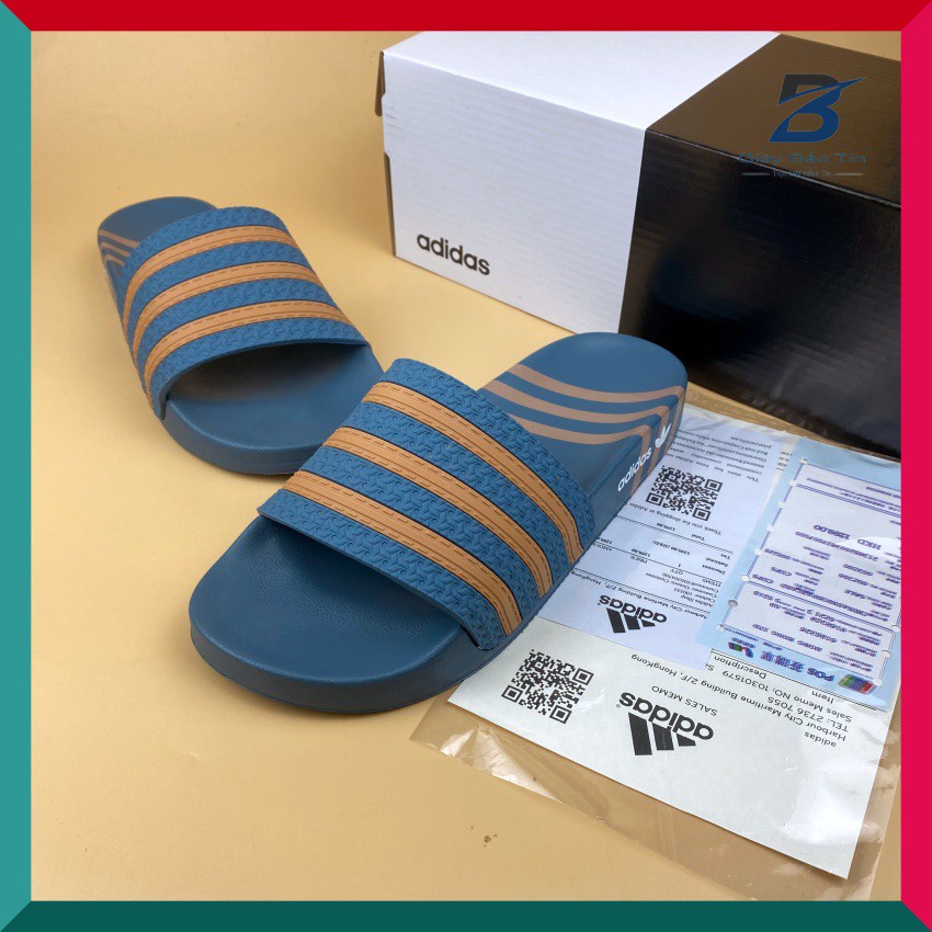 Dép adidas Dép nam Mẫu mới nhất 2022  Đế cao su cao cấp chống trơn trượt,đi êm chân ( Full box )