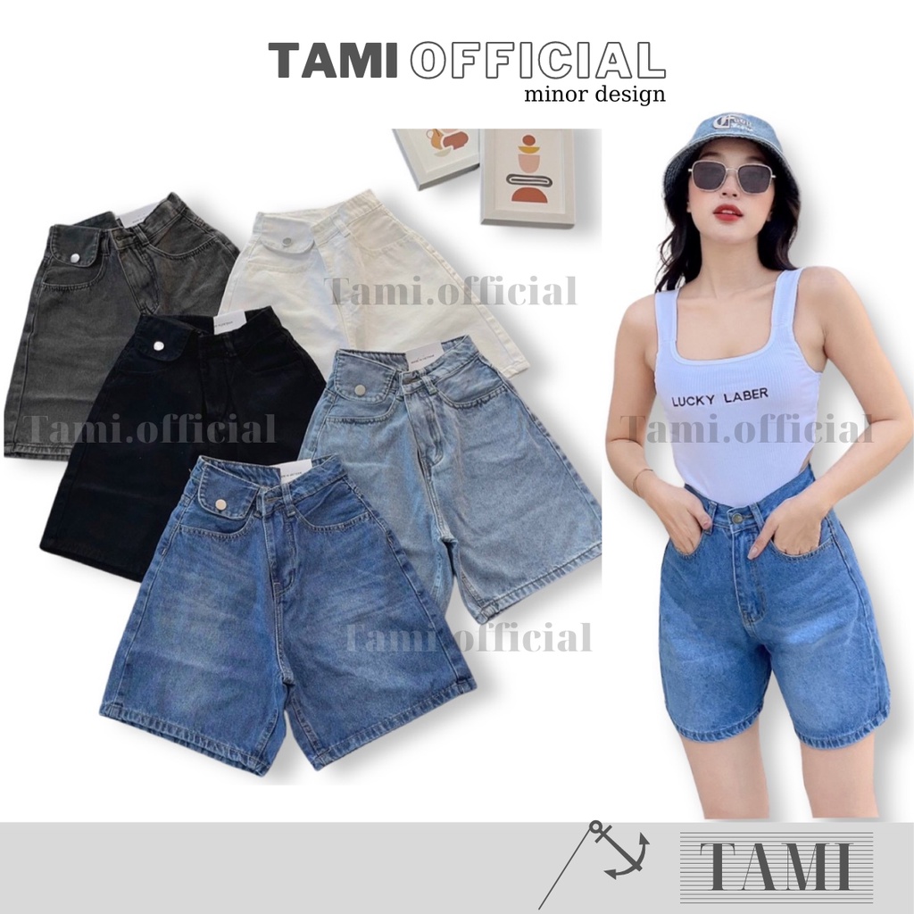 Quần JEANS NGỐ NỮ BASIC Đáy Cao Đủ Màu Lựa Chọn Form Dễ Mặc, Siêu HÁCH DÁNG [ Tami Official ] | BigBuy360 - bigbuy360.vn