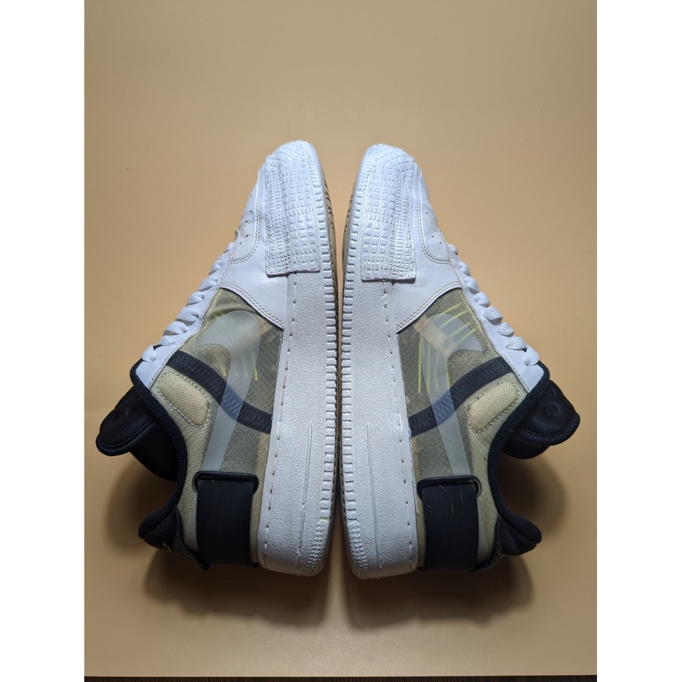 Giày 2hand Nike Air Force 1 Type White Black Volt - AT7859-101 - Giày Cũ Sài Gòn