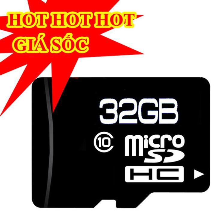 Thẻ Nhớ 32GB MicroSD Class 10 Cho Camera, Điện Thoại - 32g | BigBuy360 - bigbuy360.vn