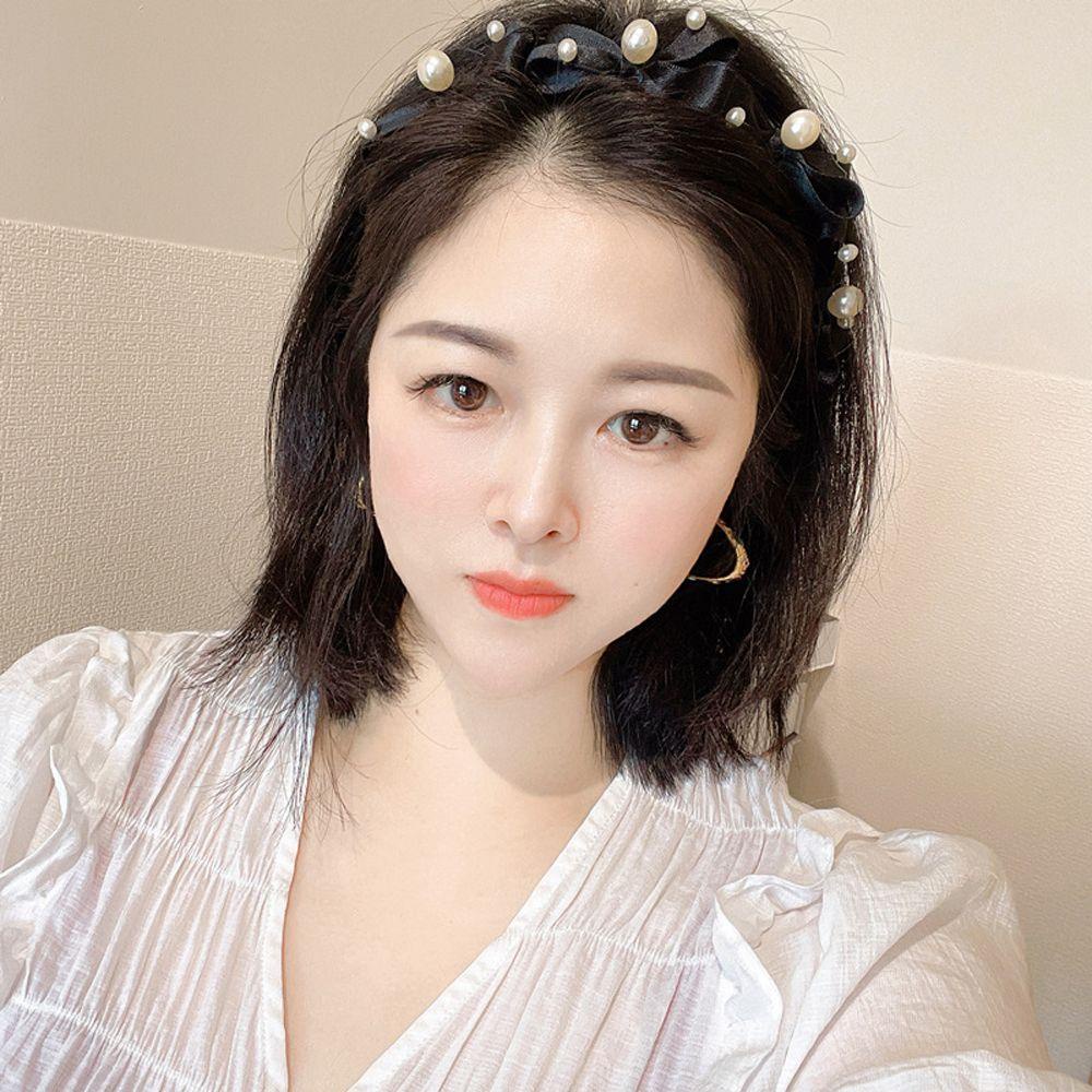 TWINKLE Cài Tóc Đính Nơ Phong Cách Pháp Ngọt Ngào Không Trượt Cho Nữ