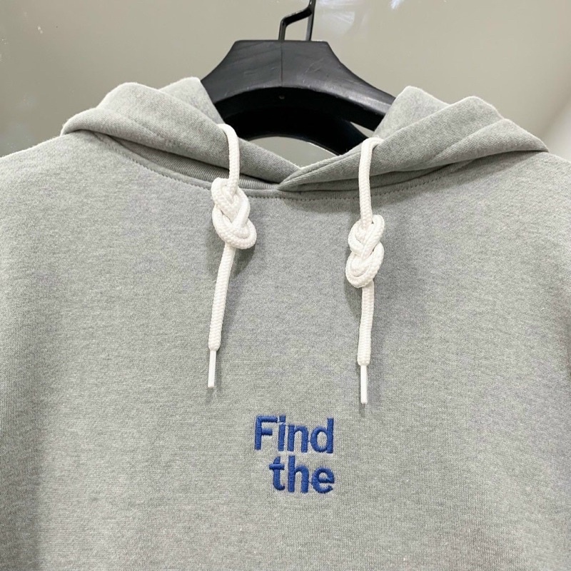 Áo Hoodie Tay Dài FIND Vải Nỉ Bông Form Rộng Ulzzang Unisex