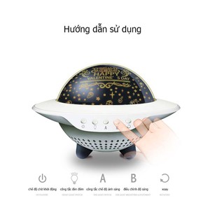 Loa UFO Bluetooth đèn led phát sáng - Harushop168