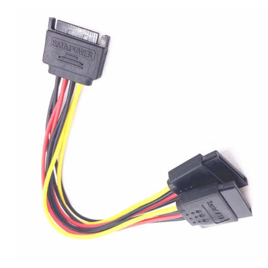CÁP NGUỒN SATA CHIA 1 RA 2