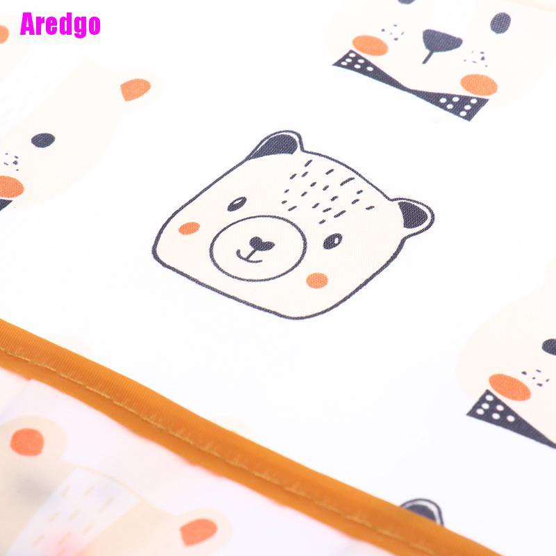 Tạp dề tay dài chống thấm nước có túi tiện dụng cho bé