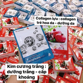 MASH COLLAGEN LỰU VÀ MASH KIM CƯƠNG HÀN QUỐC CAO CẤP