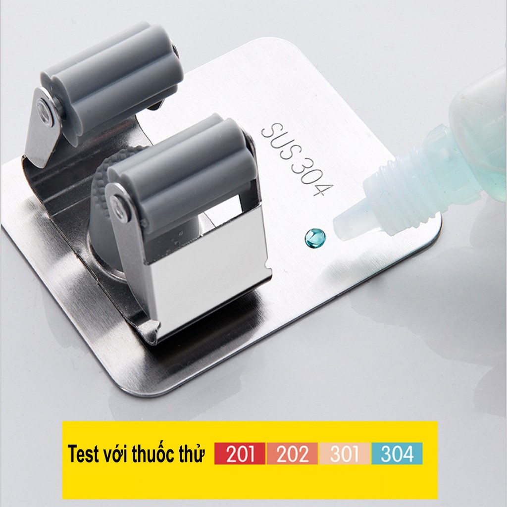 [Mã LIFEXANH03 giảm 10% đơn 500K] Móc treo cây lau nhà, kẹp chổi Inox 304 kèm móc treo đồ, không khoan tường