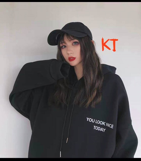 Áo hoodie nỉ mũ túi bụng phong cách Hàn Quốc ToDay