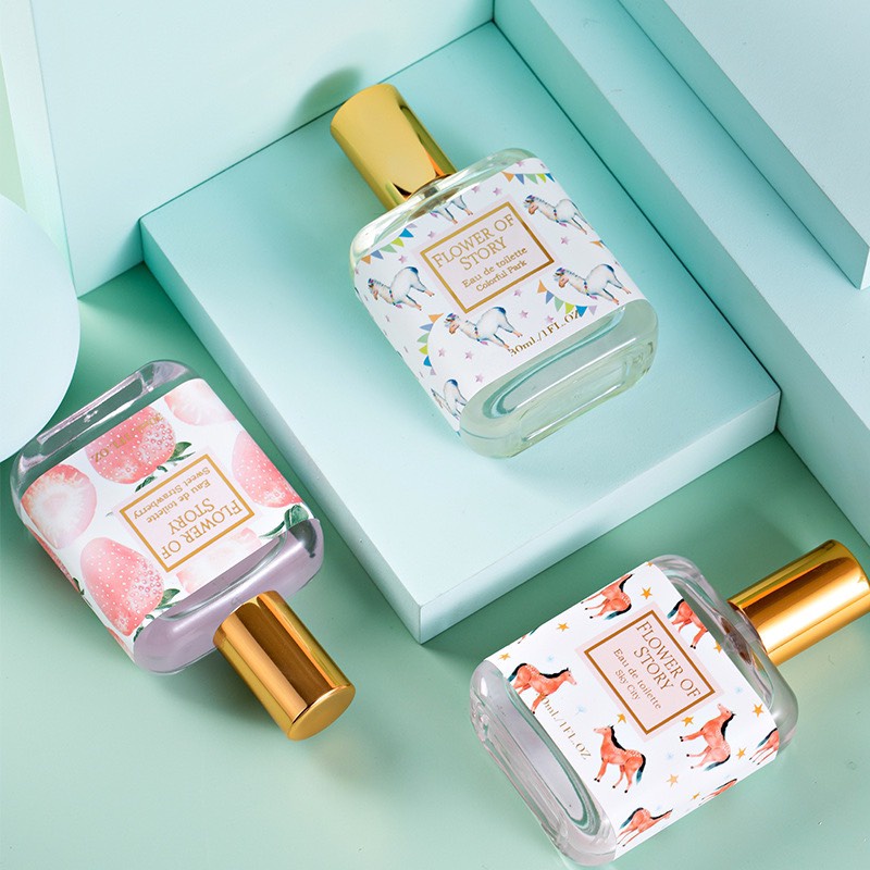 Nước hoa nữ hương vị trái cây hộp siêu cute 30ml0
