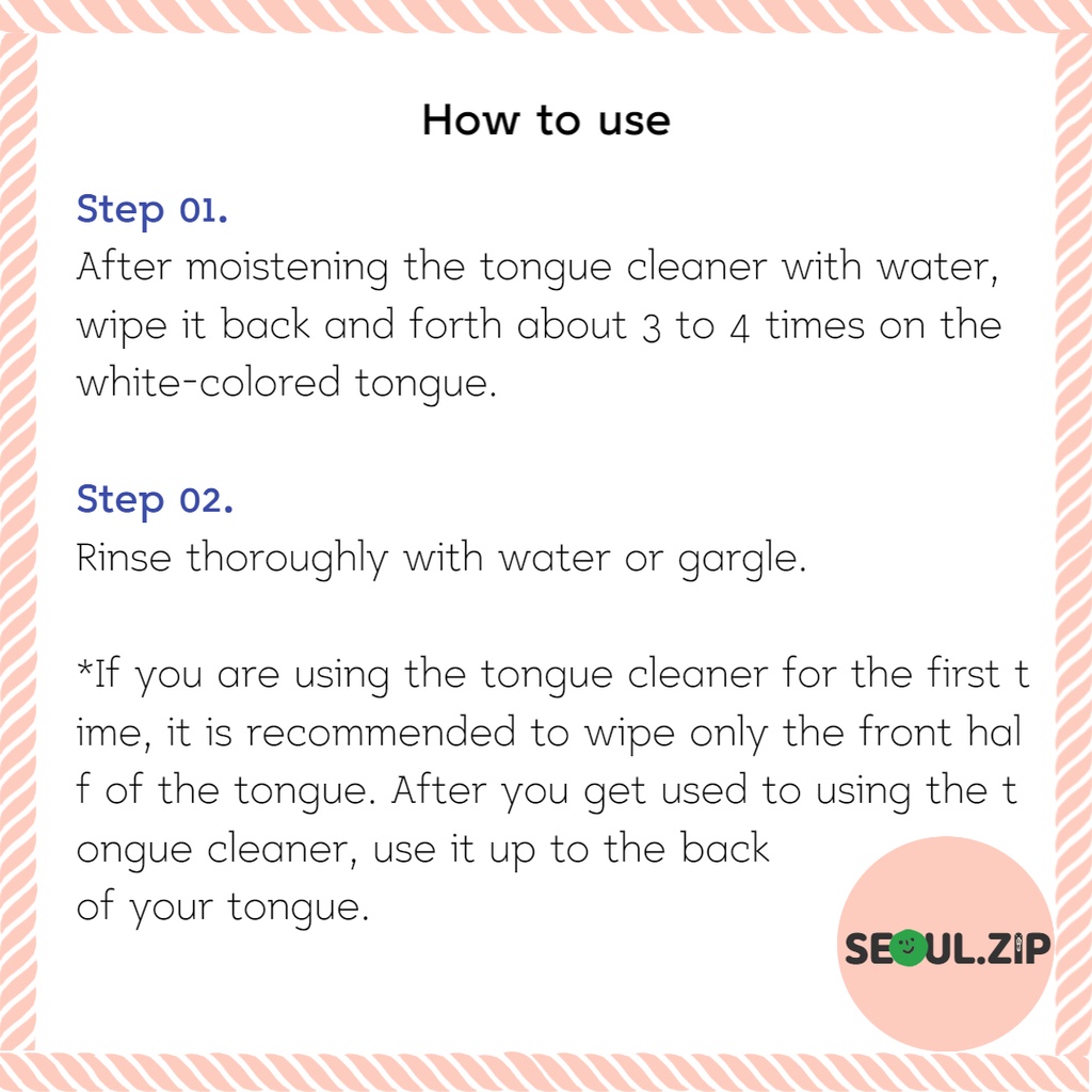 LA DENS Bàn chải vệ sinh lưỡi Better, tongue scraper 1p phiên bản đổi mới
