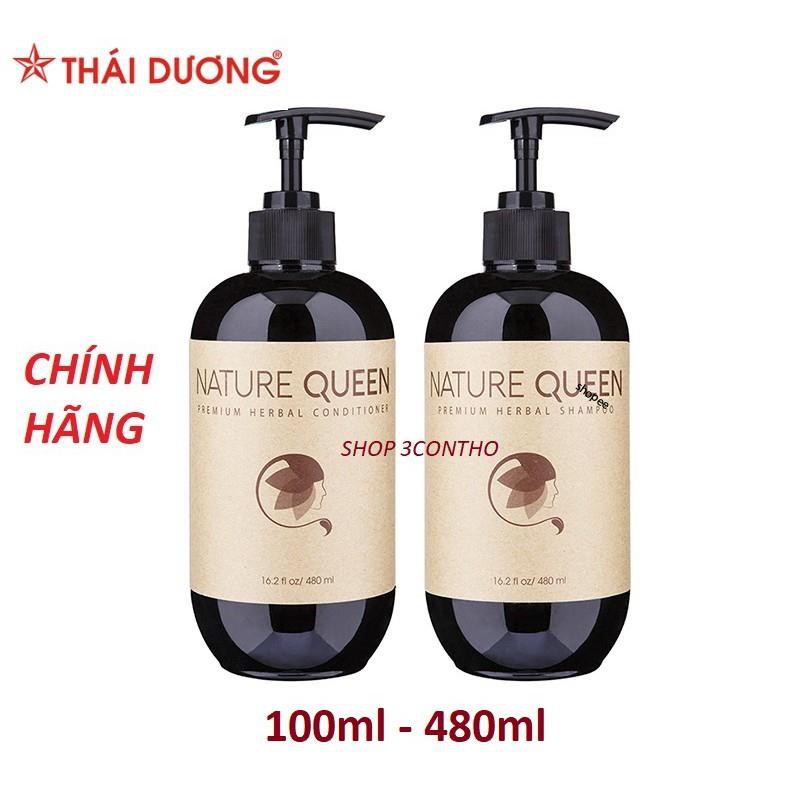 Bộ dầu gội và dầu xả NATURE QUEEN 480ml/ 100ml