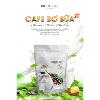 BỘT TẮM TRẮNG CAFE BƠ SỮA X2