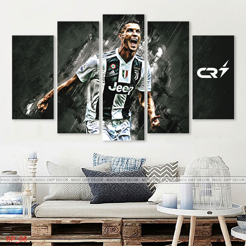 Tranh Cristiano Ronaldo CR7