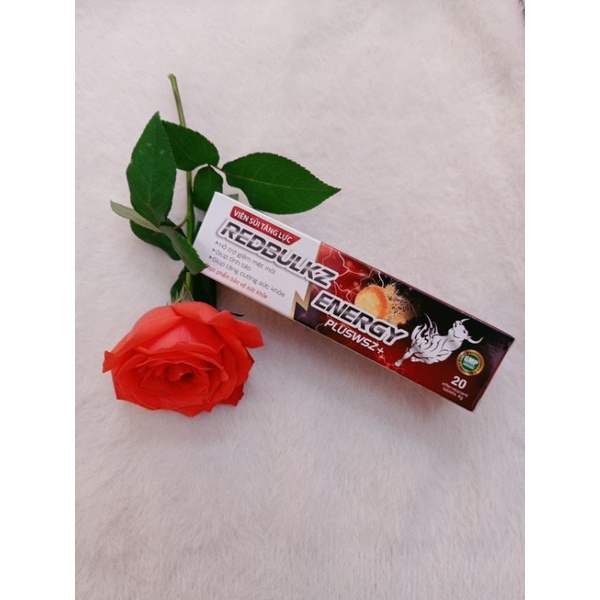 Viên sủi tăng lực bổ sung vitamin khoáng chất, giảm mệt mỏi vị dâu, việt quất, cam, hồng sâm