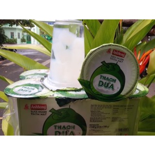 Thạch Dừa Ánh Hồng ly 190gr