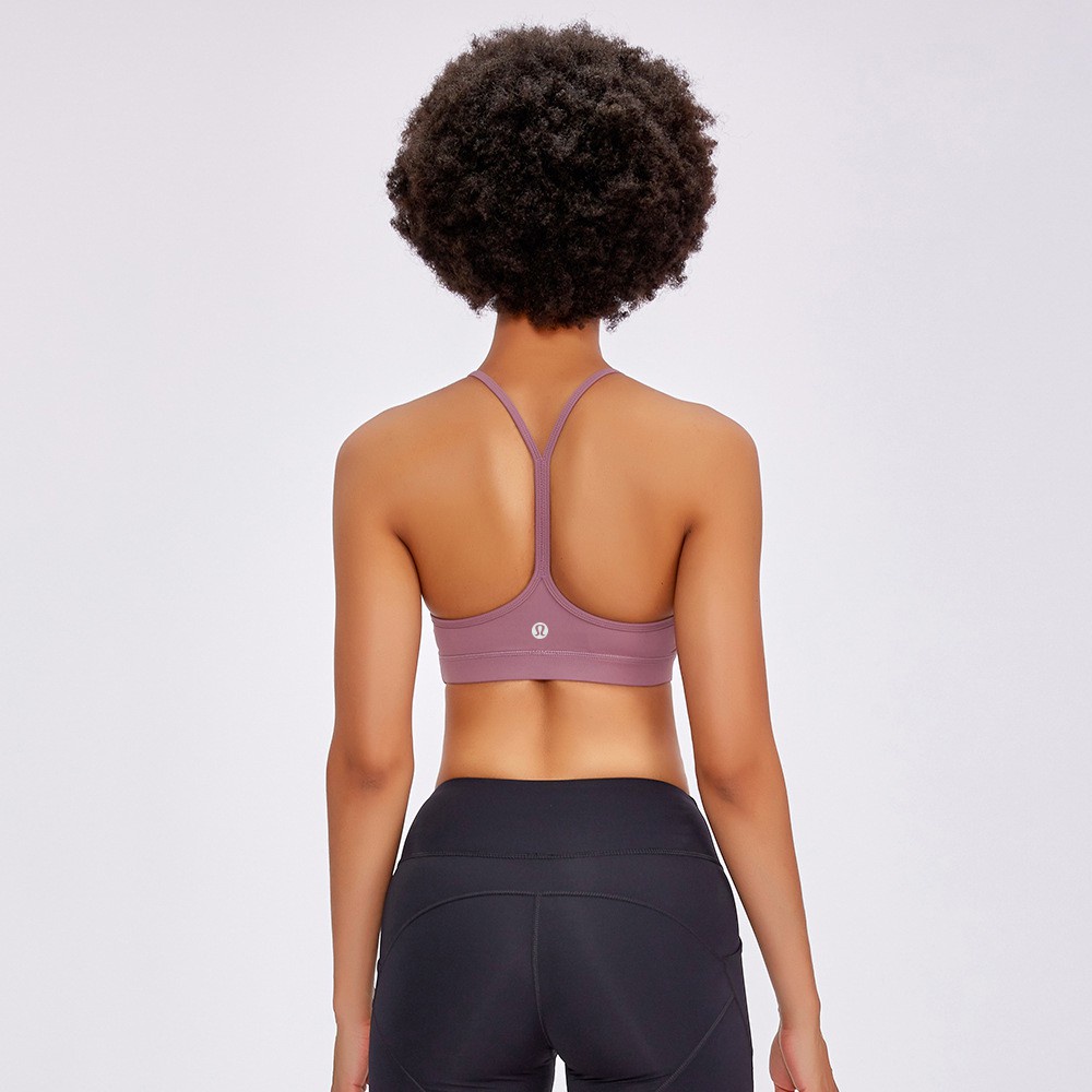 Lululemon Áo Ngực Thể Thao 5 Màu Sắc Kèm Mút Đệm 19017