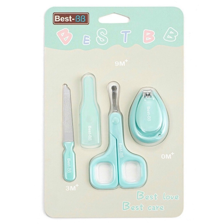 BooBoo Baby - Bộ Bấm Móng Tay Best BB 03 Chi Tiết An Toàn Cho Bé