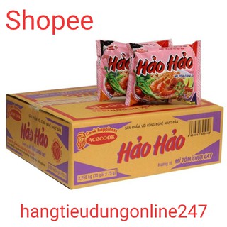 Mì hảo hảo tôm chua cay, 75g/gọi, 30gói/thùng