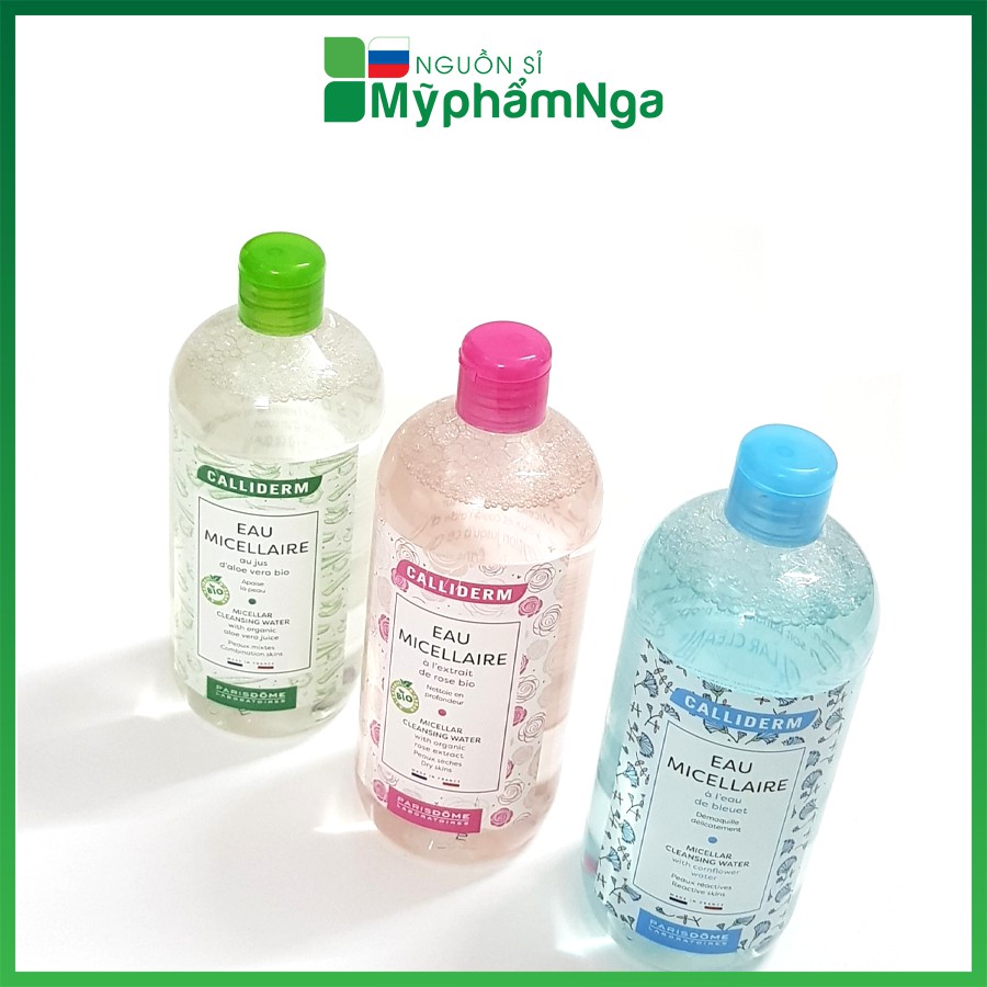 Nước Tẩy trang Micellaire CALLIDERM Pháp 500ml
