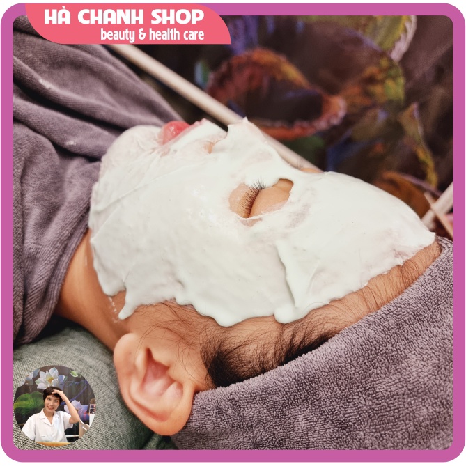 Mặt Nạ Bạc Hà Dẻo Hương Thơm Bạc Hà Tươi Mát Thư Giãn Dễ Chịu Mặt Nạ Bột Dẻo Chuyên Dùng Cho Spa Thẩm Mỹ Viện