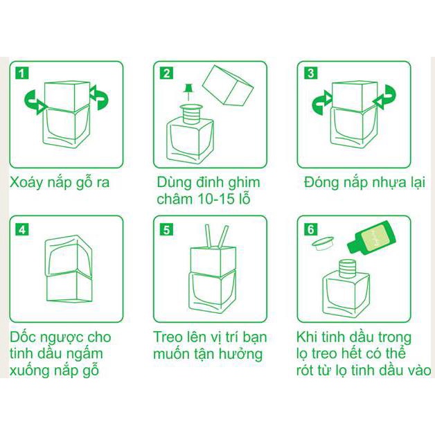 Bộ tinh dầu treo xe Otofun