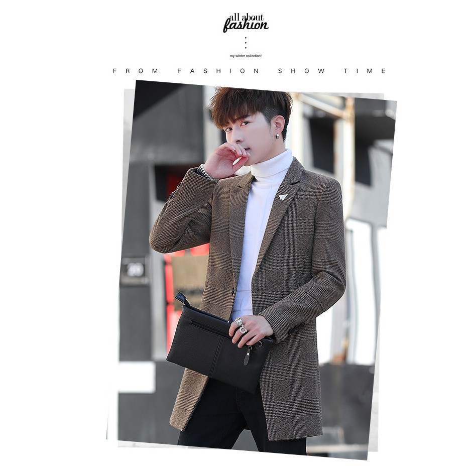 Áo dạ nam caro kẻ