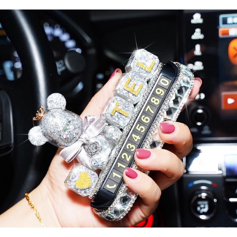 Bảng Số Điện Thoại Ô Tô Gấu Sang Trọng , Dãy Số Điện Thoại Trên Xe Hơi Gấu Dễ Thương