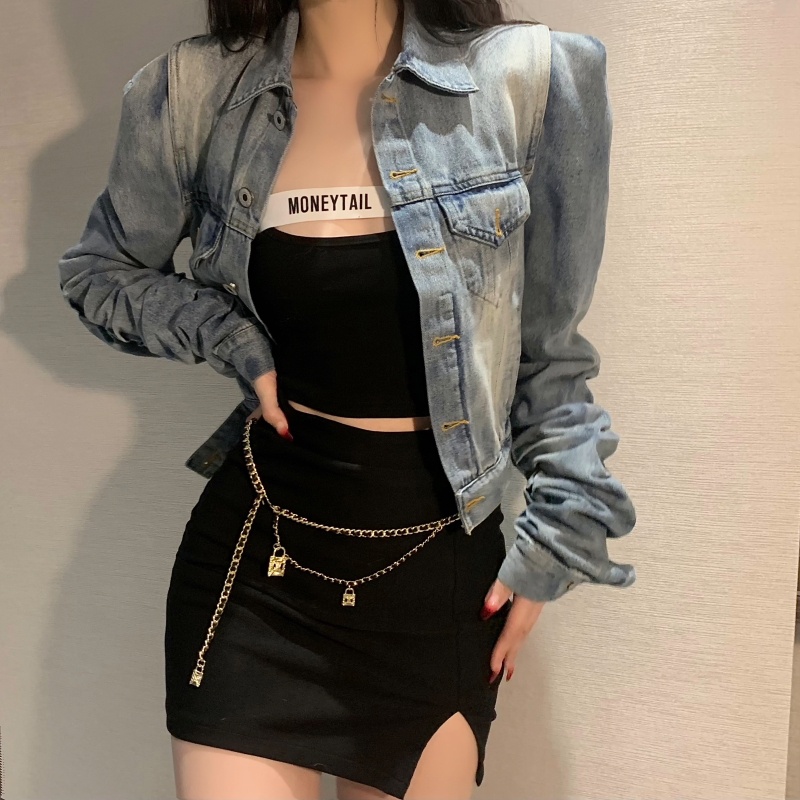 Thắt Lưng Dây Xích Kim Loại Chất Lượng Cao Hàng Mới Dành Cho Bạn Gái